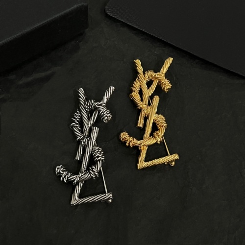 Cheap Yves Saint Laurent Brooches For Women #1254026 Replica Wholesale [$38.00 USD] [ITEM#1254026] on Replica Yves Saint Laurent Brooches