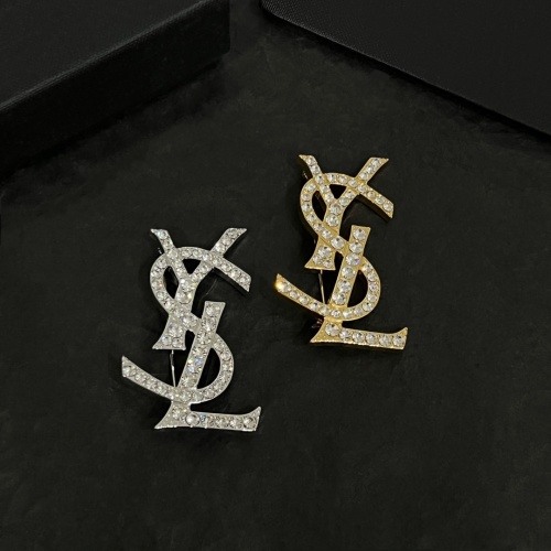 Cheap Yves Saint Laurent Brooches For Women #1254027 Replica Wholesale [$38.00 USD] [ITEM#1254027] on Replica Yves Saint Laurent Brooches