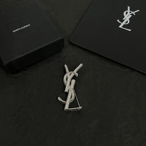 Cheap Yves Saint Laurent Brooches For Women #1254029 Replica Wholesale [$38.00 USD] [ITEM#1254029] on Replica Yves Saint Laurent Brooches