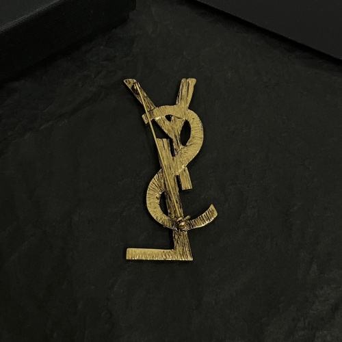 Cheap Yves Saint Laurent Brooches For Women #1254033 Replica Wholesale [$42.00 USD] [ITEM#1254033] on Replica Yves Saint Laurent Brooches