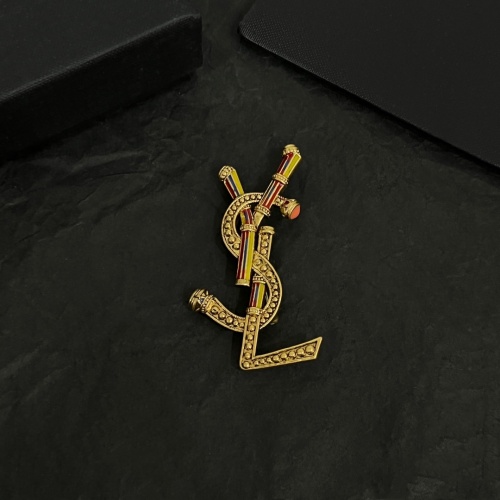 Cheap Yves Saint Laurent Brooches For Women #1254036 Replica Wholesale [$38.00 USD] [ITEM#1254036] on Replica Yves Saint Laurent Brooches