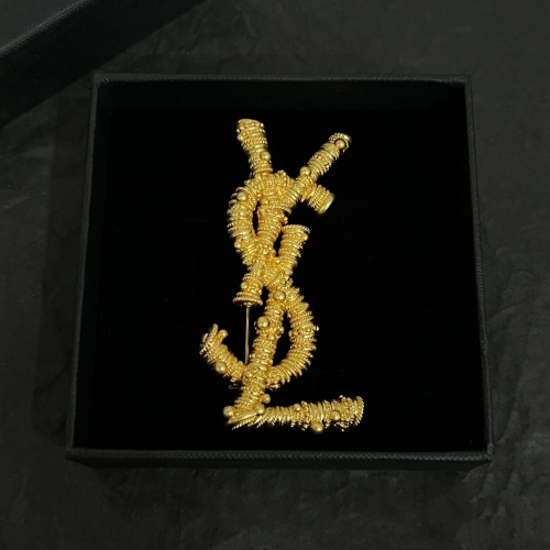 Cheap Yves Saint Laurent Brooches For Women #1254037 Replica Wholesale [$38.00 USD] [ITEM#1254037] on Replica Yves Saint Laurent Brooches