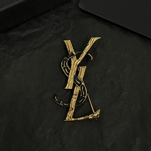 Cheap Yves Saint Laurent Brooches For Women #1254038 Replica Wholesale [$38.00 USD] [ITEM#1254038] on Replica Yves Saint Laurent Brooches