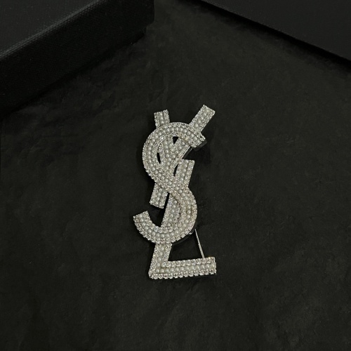 Cheap Yves Saint Laurent Brooches For Women #1254040 Replica Wholesale [$42.00 USD] [ITEM#1254040] on Replica Yves Saint Laurent Brooches