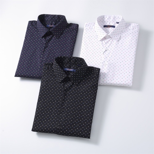 Cheap Louis Vuitton LV Shirts Long Sleeved For Men #1254050 Replica Wholesale [$40.00 USD] [ITEM#1254050] on Replica Louis Vuitton LV Shirts