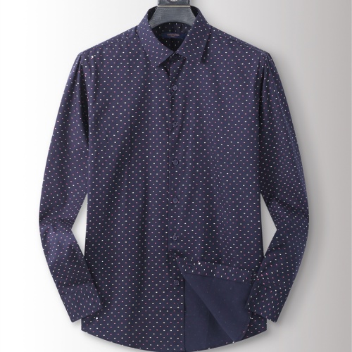 Cheap Louis Vuitton LV Shirts Long Sleeved For Men #1254052 Replica Wholesale [$40.00 USD] [ITEM#1254052] on Replica Louis Vuitton LV Shirts