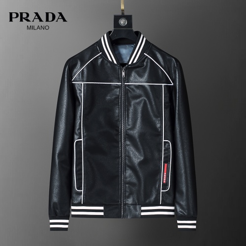 Cheap Prada Jackets Long Sleeved For Men #1254065 Replica Wholesale [$85.00 USD] [ITEM#1254065] on Replica Prada Jackets