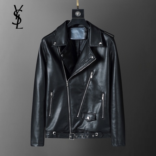 Cheap Yves Saint Laurent YSL Jackets Long Sleeved For Men #1254076 Replica Wholesale [$92.00 USD] [ITEM#1254076] on Replica Yves Saint Laurent YSL Jackets