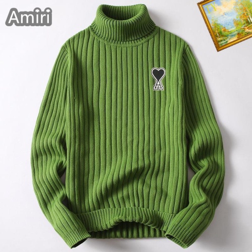 Cheap Amiri Sweaters Long Sleeved For Men #1254152 Replica Wholesale [$40.00 USD] [ITEM#1254152] on Replica Amiri Sweaters