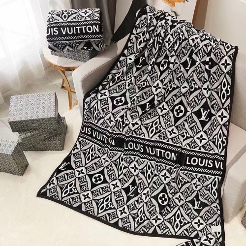 Cheap Louis Vuitton LV Blanket #1254161 Replica Wholesale [$40.00 USD] [ITEM#1254161] on Replica Louis Vuitton LV Blanket