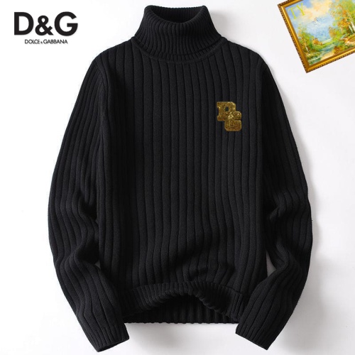 Cheap Dolce &amp; Gabbana D&amp;G Sweaters Long Sleeved For Men #1254162 Replica Wholesale [$40.00 USD] [ITEM#1254162] on Replica Dolce &amp; Gabbana D&amp;G Sweaters