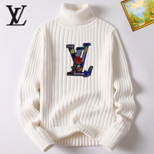 Cheap Louis Vuitton LV Sweaters Long Sleeved For Men #1254197 Replica Wholesale [$40.00 USD] [ITEM#1254197] on Replica Louis Vuitton LV Sweaters