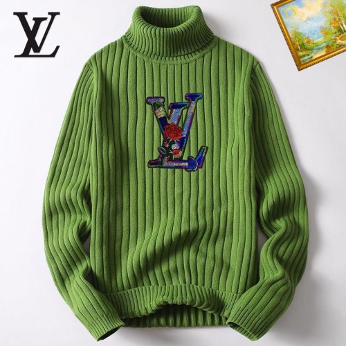 Cheap Louis Vuitton LV Sweaters Long Sleeved For Men #1254200 Replica Wholesale [$40.00 USD] [ITEM#1254200] on Replica Louis Vuitton LV Sweaters