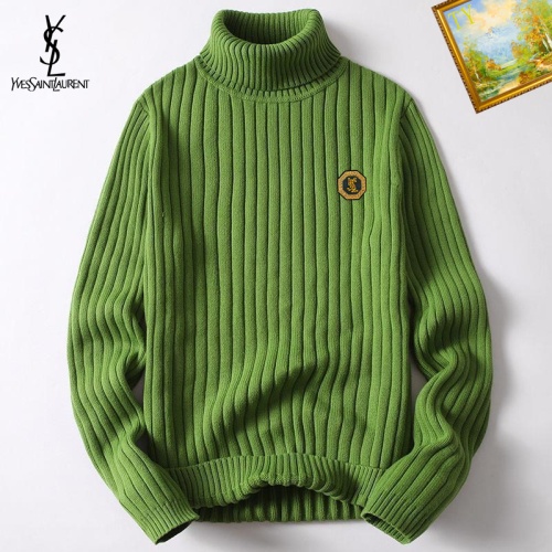 Cheap Yves Saint Laurent YSL Sweaters Long Sleeved For Men #1254239 Replica Wholesale [$40.00 USD] [ITEM#1254239] on Replica Yves Saint Laurent YSL Sweaters