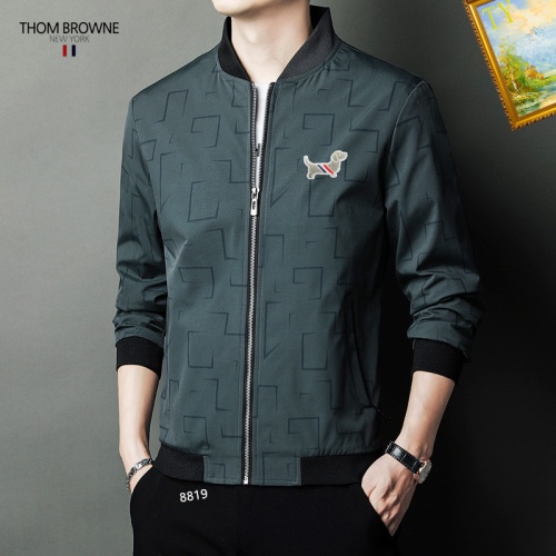 Cheap Thom Browne Jackets Long Sleeved For Men #1254258 Replica Wholesale [$60.00 USD] [ITEM#1254258] on Replica Thom Browne Jackets