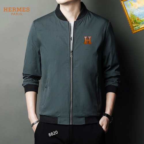 Cheap Hermes Jackets Long Sleeved For Men #1254273 Replica Wholesale [$60.00 USD] [ITEM#1254273] on Replica Hermes Jackets