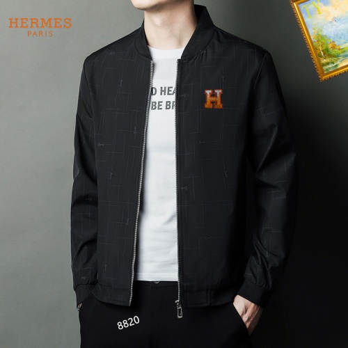 Cheap Hermes Jackets Long Sleeved For Men #1254274 Replica Wholesale [$60.00 USD] [ITEM#1254274] on Replica Hermes Jackets