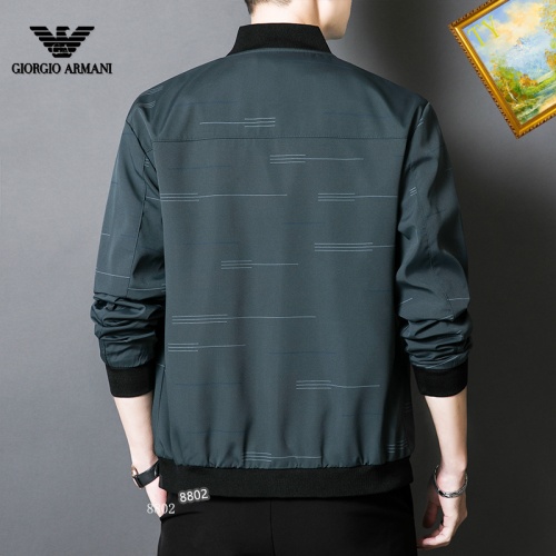 Cheap Armani Jackets Long Sleeved For Men #1254276 Replica Wholesale [$60.00 USD] [ITEM#1254276] on Replica Armani Jackets