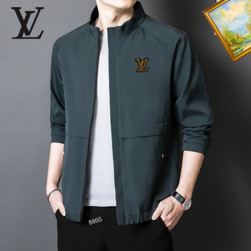 Cheap Louis Vuitton LV Jackets Long Sleeved For Men #1254281 Replica Wholesale [$60.00 USD] [ITEM#1254281] on Replica Louis Vuitton LV Jackets