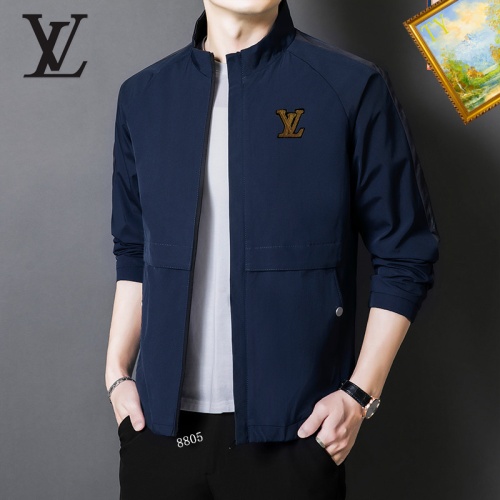 Cheap Louis Vuitton LV Jackets Long Sleeved For Men #1254282 Replica Wholesale [$60.00 USD] [ITEM#1254282] on Replica Louis Vuitton LV Jackets