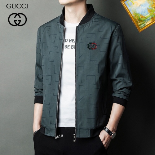 Cheap Gucci Jackets Long Sleeved For Men #1254293 Replica Wholesale [$60.00 USD] [ITEM#1254293] on Replica Gucci Jackets