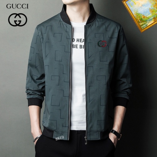 Cheap Gucci Jackets Long Sleeved For Men #1254293 Replica Wholesale [$60.00 USD] [ITEM#1254293] on Replica Gucci Jackets