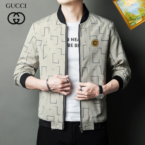 Cheap Gucci Jackets Long Sleeved For Men #1254310 Replica Wholesale [$60.00 USD] [ITEM#1254310] on Replica Gucci Jackets