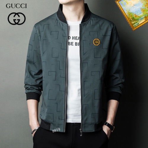 Cheap Gucci Jackets Long Sleeved For Men #1254311 Replica Wholesale [$60.00 USD] [ITEM#1254311] on Replica Gucci Jackets