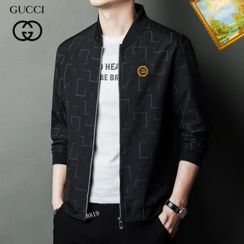 Cheap Gucci Jackets Long Sleeved For Men #1254312 Replica Wholesale [$60.00 USD] [ITEM#1254312] on Replica Gucci Jackets