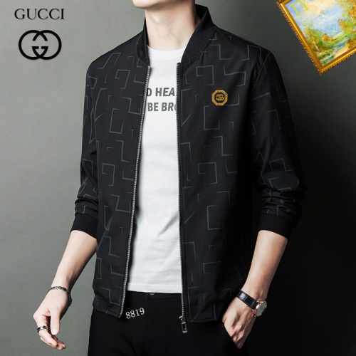 Cheap Gucci Jackets Long Sleeved For Men #1254312 Replica Wholesale [$60.00 USD] [ITEM#1254312] on Replica Gucci Jackets