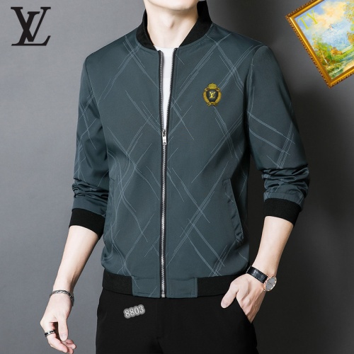 Cheap Louis Vuitton LV Jackets Long Sleeved For Men #1254317 Replica Wholesale [$60.00 USD] [ITEM#1254317] on Replica Louis Vuitton LV Jackets