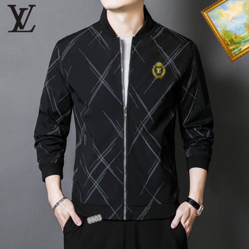 Cheap Louis Vuitton LV Jackets Long Sleeved For Men #1254318 Replica Wholesale [$60.00 USD] [ITEM#1254318] on Replica Louis Vuitton LV Jackets