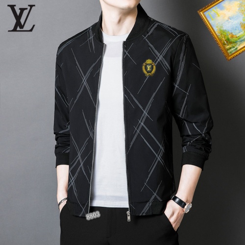 Cheap Louis Vuitton LV Jackets Long Sleeved For Men #1254318 Replica Wholesale [$60.00 USD] [ITEM#1254318] on Replica Louis Vuitton LV Jackets