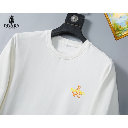 Cheap Prada Hoodies Long Sleeved For Men #1254364 Replica Wholesale [$40.00 USD] [ITEM#1254364] on Replica Prada Hoodies