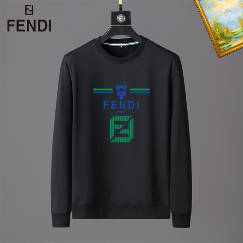 Cheap Fendi Hoodies Long Sleeved For Men #1254385 Replica Wholesale [$40.00 USD] [ITEM#1254385] on Replica Fendi Hoodies