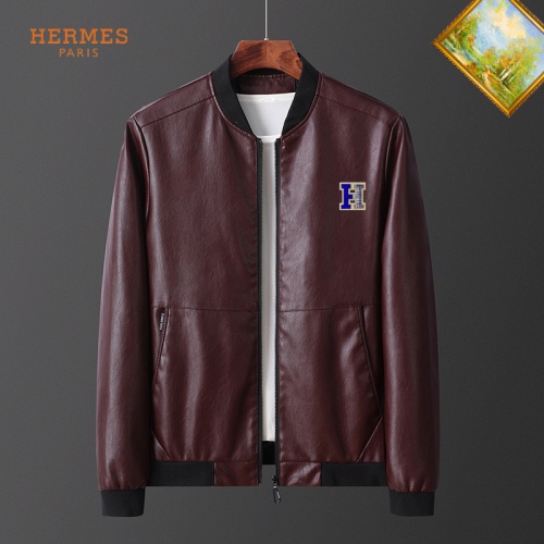 Cheap Hermes Jackets Long Sleeved For Men #1254396 Replica Wholesale [$60.00 USD] [ITEM#1254396] on Replica Hermes Jackets