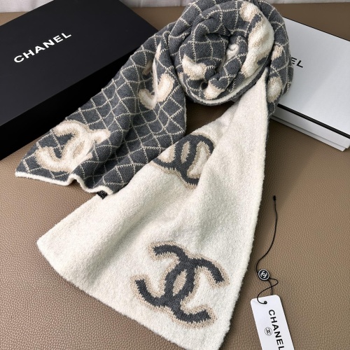 Cheap Chanel Scarves #1254422 Replica Wholesale [$52.00 USD] [ITEM#1254422] on Replica Chanel Scarves