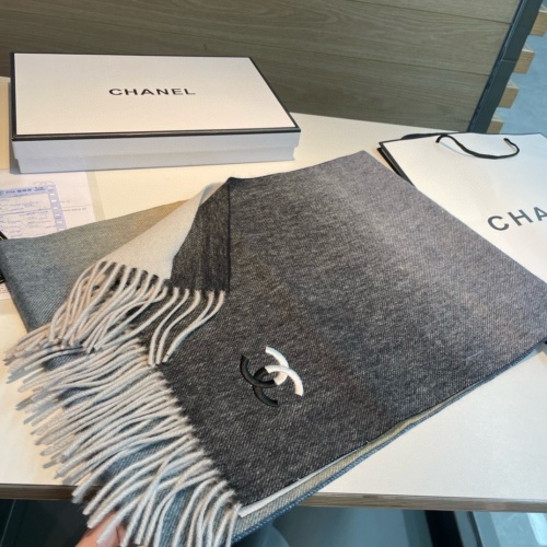 Cheap Chanel Scarves #1254451 Replica Wholesale [$64.00 USD] [ITEM#1254451] on Replica Chanel Scarves