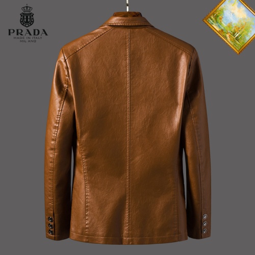 Cheap Prada Jackets Long Sleeved For Men #1254489 Replica Wholesale [$60.00 USD] [ITEM#1254489] on Replica Prada Jackets