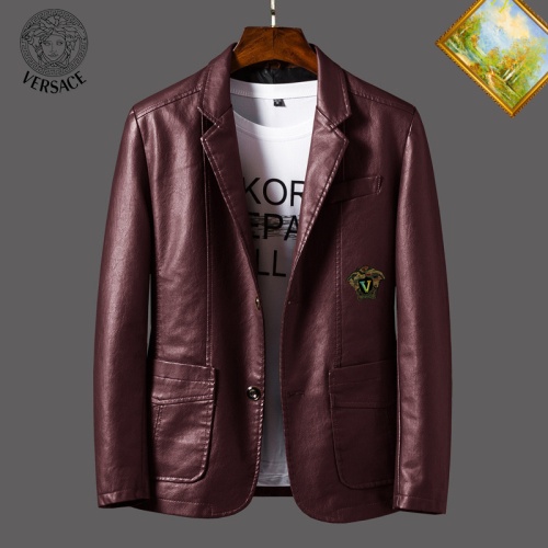 Cheap Versace Jackets Long Sleeved For Men #1254493 Replica Wholesale [$60.00 USD] [ITEM#1254493] on Replica Versace Jackets