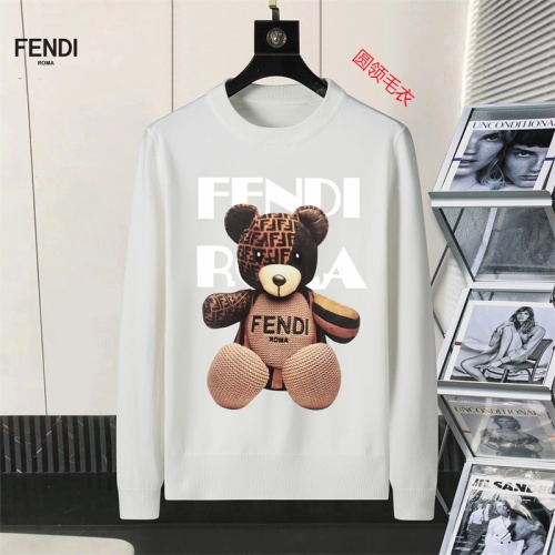 Cheap Fendi Sweaters Long Sleeved For Men #1254594 Replica Wholesale [$45.00 USD] [ITEM#1254594] on Replica Fendi Sweaters