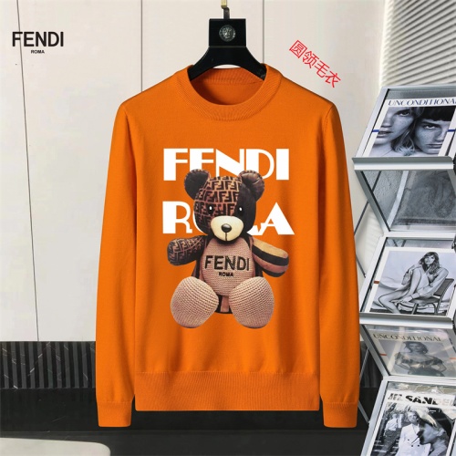 Cheap Fendi Sweaters Long Sleeved For Men #1254607 Replica Wholesale [$45.00 USD] [ITEM#1254607] on Replica Fendi Sweaters