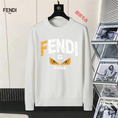 Cheap Fendi Sweaters Long Sleeved For Men #1254615 Replica Wholesale [$45.00 USD] [ITEM#1254615] on Replica Fendi Sweaters