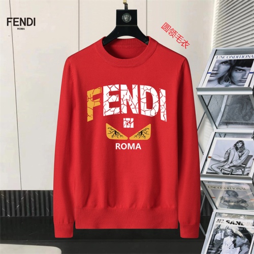 Cheap Fendi Sweaters Long Sleeved For Men #1254625 Replica Wholesale [$45.00 USD] [ITEM#1254625] on Replica Fendi Sweaters