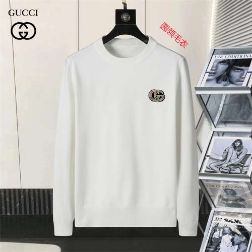 Cheap Gucci Sweaters Long Sleeved For Men #1254626 Replica Wholesale [$45.00 USD] [ITEM#1254626] on Replica Gucci Sweaters