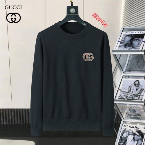 Cheap Gucci Sweaters Long Sleeved For Men #1254627 Replica Wholesale [$45.00 USD] [ITEM#1254627] on Replica Gucci Sweaters