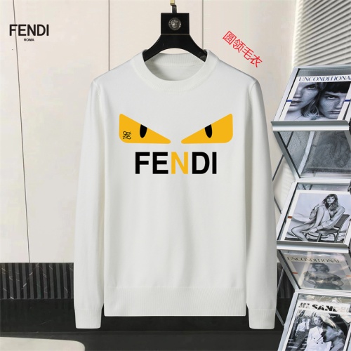 Cheap Fendi Sweaters Long Sleeved For Men #1254629 Replica Wholesale [$45.00 USD] [ITEM#1254629] on Replica Fendi Sweaters