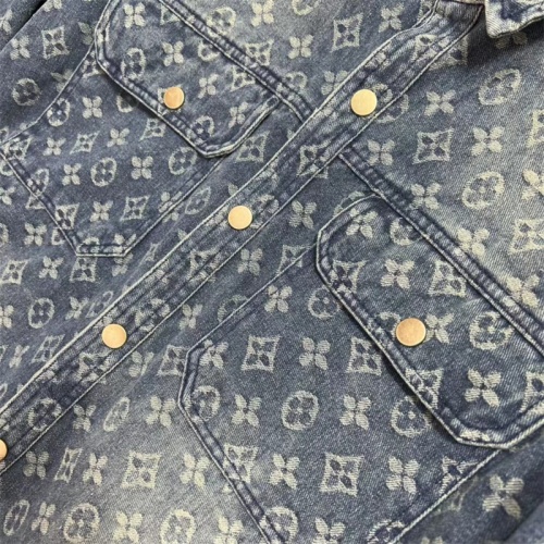 Cheap Louis Vuitton LV Jackets Long Sleeved For Men #1254683 Replica Wholesale [$56.00 USD] [ITEM#1254683] on Replica Louis Vuitton LV Jackets