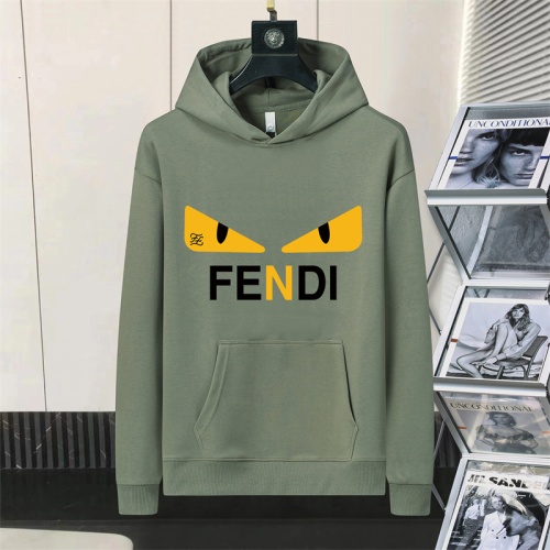 Cheap Fendi Hoodies Long Sleeved For Men #1254714 Replica Wholesale [$48.00 USD] [ITEM#1254714] on Replica Fendi Hoodies