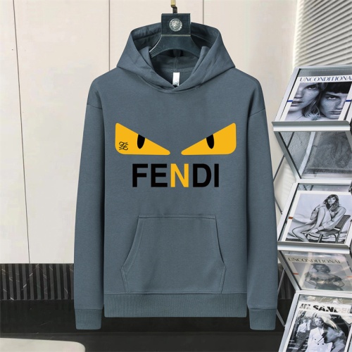 Cheap Fendi Hoodies Long Sleeved For Men #1254715 Replica Wholesale [$48.00 USD] [ITEM#1254715] on Replica Fendi Hoodies